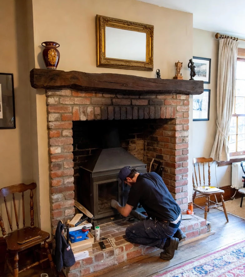 Fireplace Rebuild in New Jersey