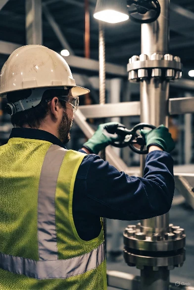 Oil to gas heating system conversion