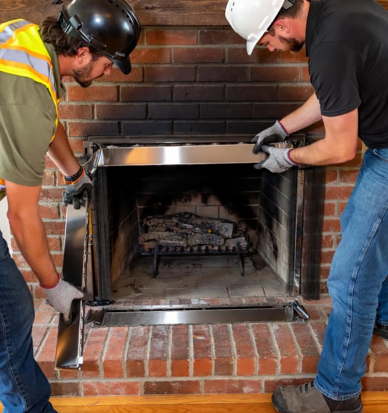 chimneyguards team fireplace liners new jersey