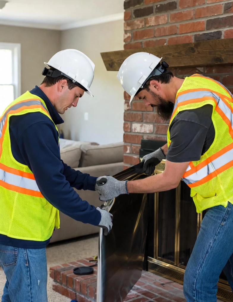 fireplace liners nj service near me